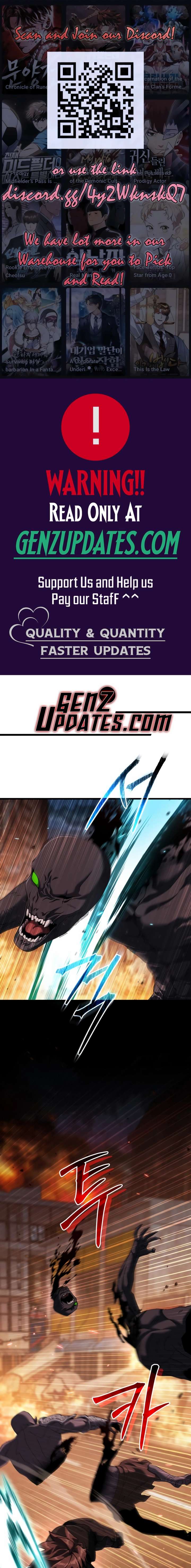 I Regressed but the World Didn’t Fall Chapter 57 - Page 1