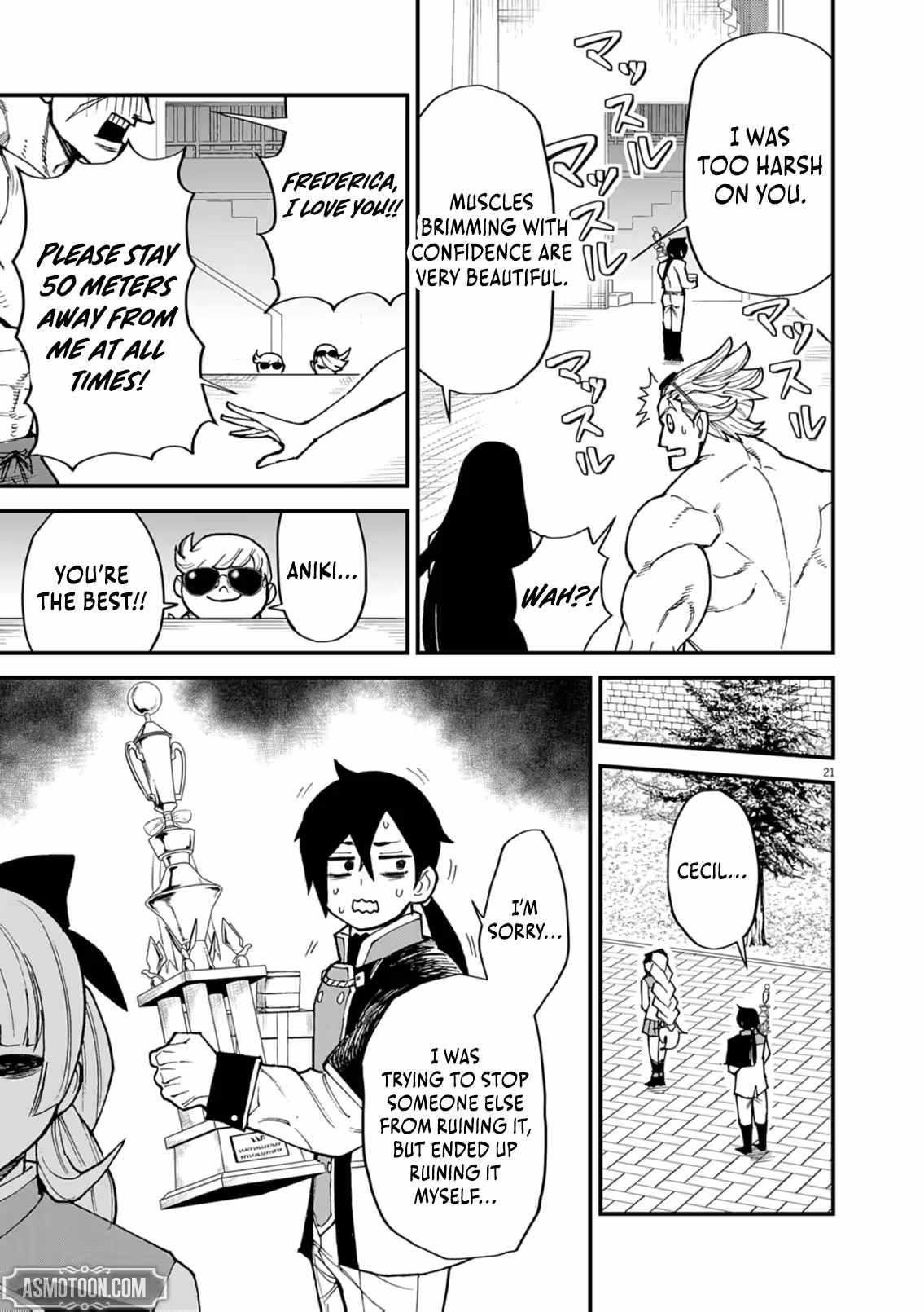 I Was Reincarnated as an Evil Noble in a Game and Became Unparalleled With My Overpowered Muscles Chapter 48 - Page 23