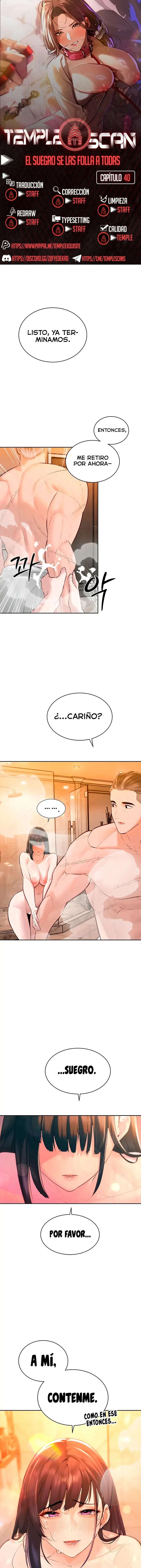 The Father-In-Law Fucks Them All Raw Chapter 40 - Page 1