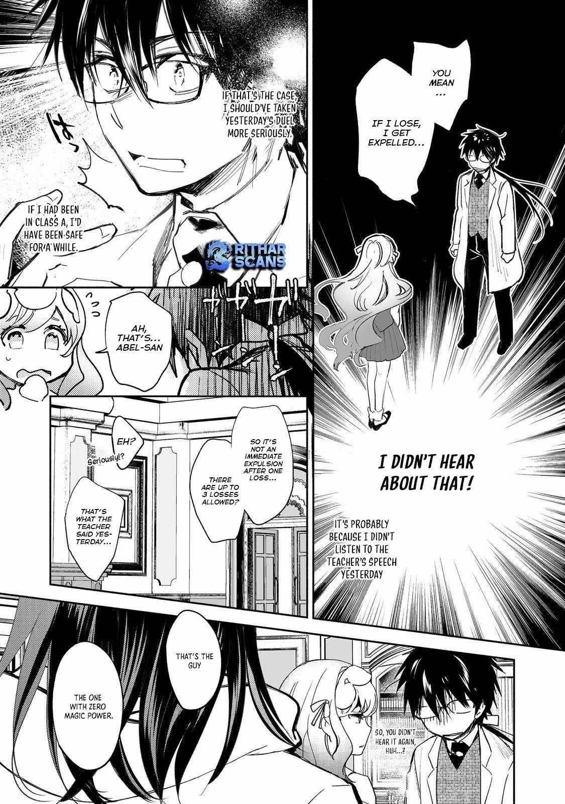 The Most Powerful Mage with Zero Magic Power: “I Told You Your Magic Theory was Wrong, Didn’t I?” Chapter 12 - Page 1