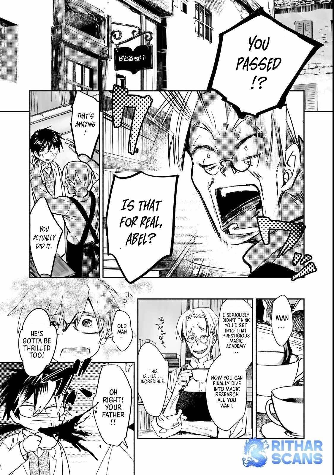 The Most Powerful Mage with Zero Magic Power: “I Told You Your Magic Theory was Wrong, Didn’t I?” Chapter 8 - Page 1