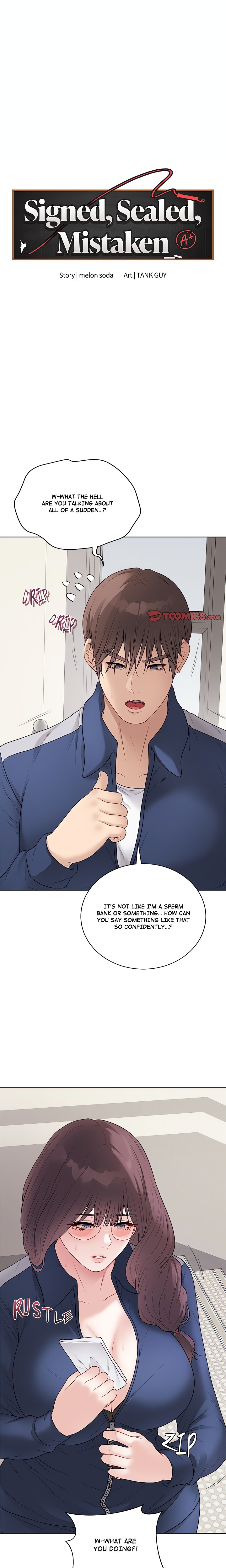 Signed, Sealed, Mistaken (Uncensored) Chapter 33 - Page 1