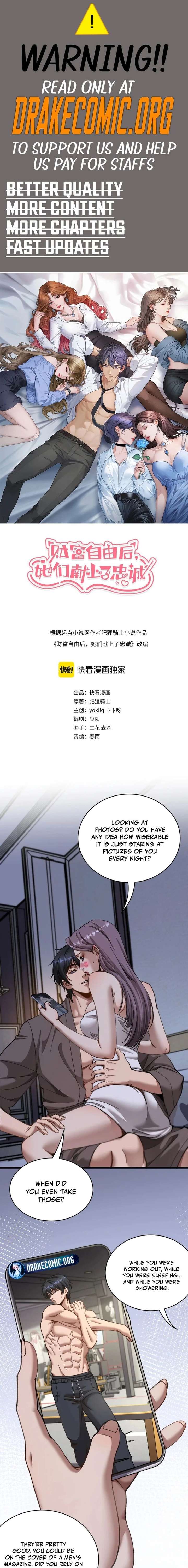 After Becoming Financially Free, They Offered Their Loyalty Chapter 90 - Page 1