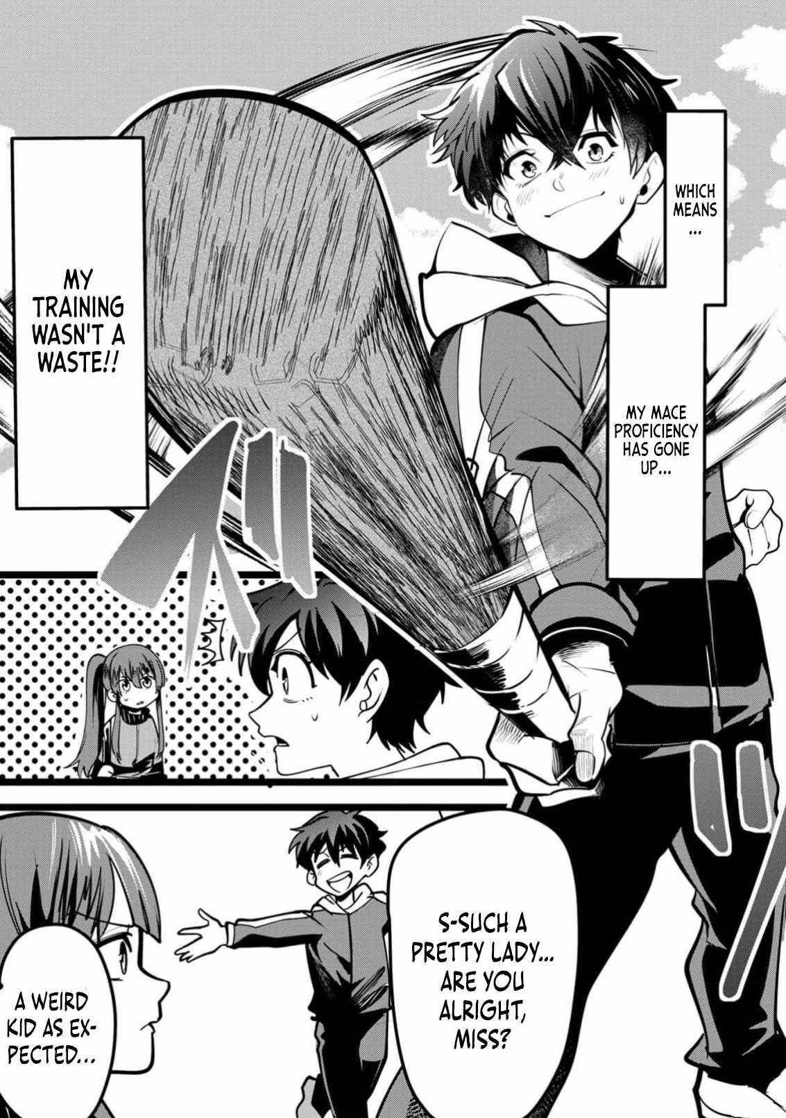 Reincarnation of the Online Game Addict ~ I Can’t Use the Overpowered Fists That Made Me the Fist King, so Now I Swing a Club for Eight Hours a Day Chapter 1 - Page 50