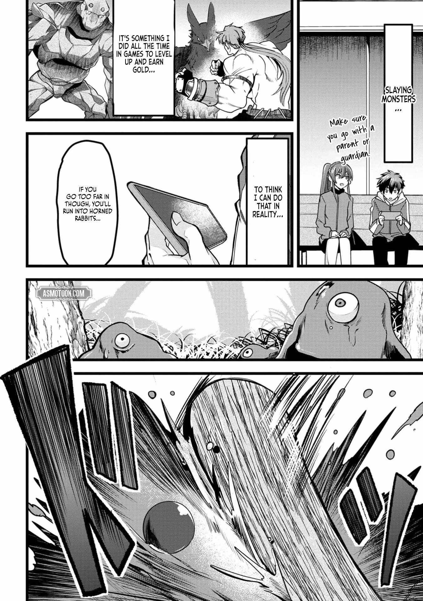 Reincarnation of the Online Game Addict ~ I Can’t Use the Overpowered Fists That Made Me the Fist King, so Now I Swing a Club for Eight Hours a Day Chapter 2 - Page 7