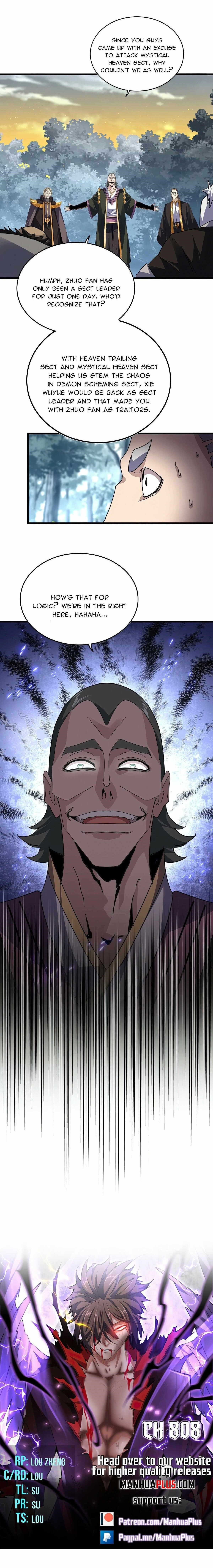Magic Emperor Chapter 808 - Page 1