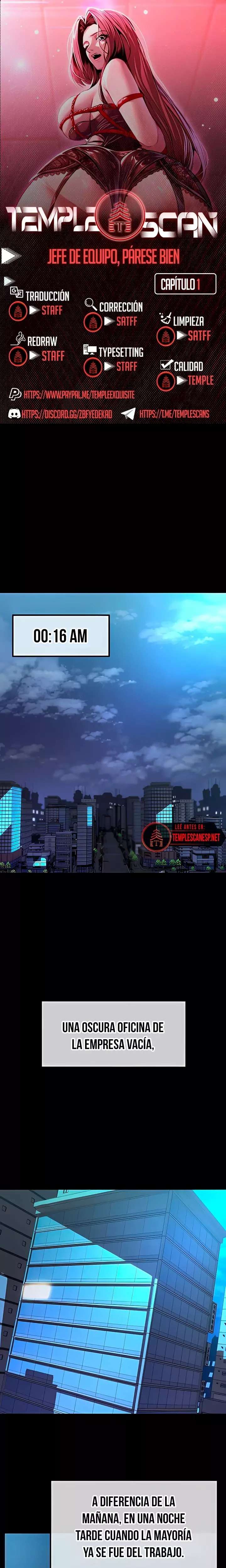 Pull Yourself Together, Team Leader Raw Chapter 1 - Page 1