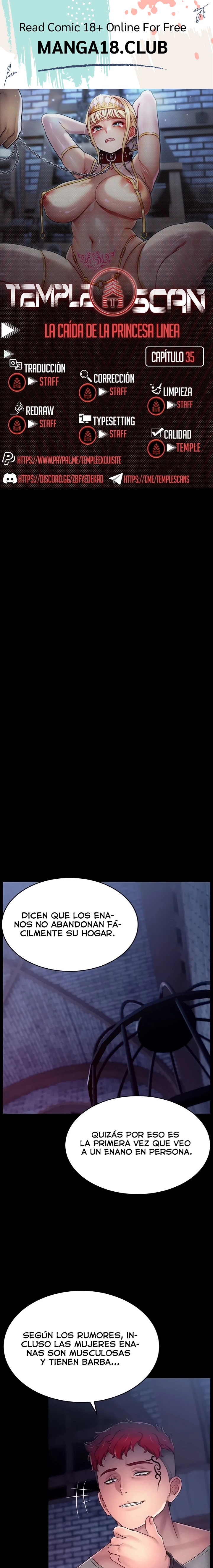 Ero: The Princess Submits Raw Chapter 35 - Page 1
