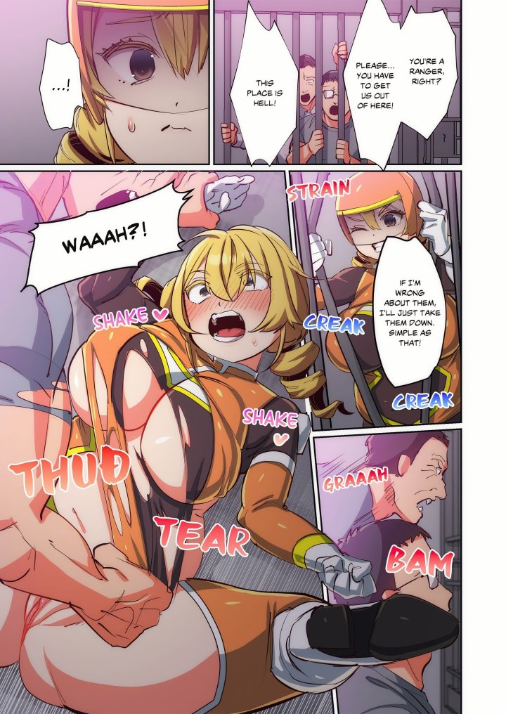 Pitiful Ranger Pink: I’m Such a Disgrace, but It Feels So Good! (Uncensored) Chapter 17 - Page 11