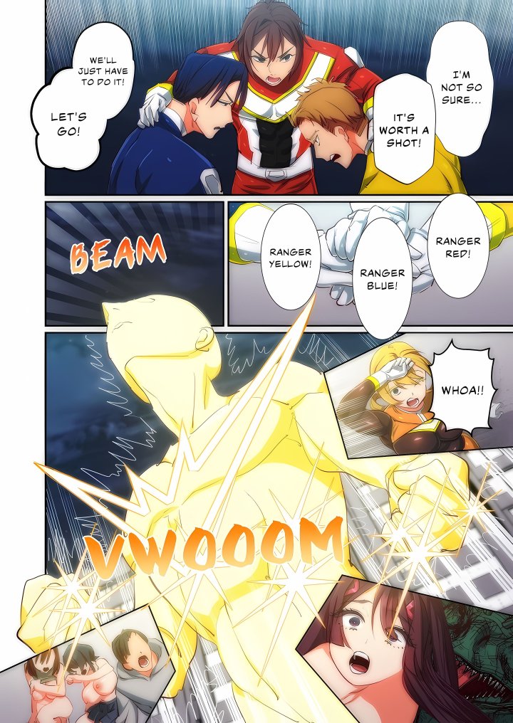 Pitiful Ranger Pink: I’m Such a Disgrace, but It Feels So Good! (Uncensored) Chapter 19 - Page 10