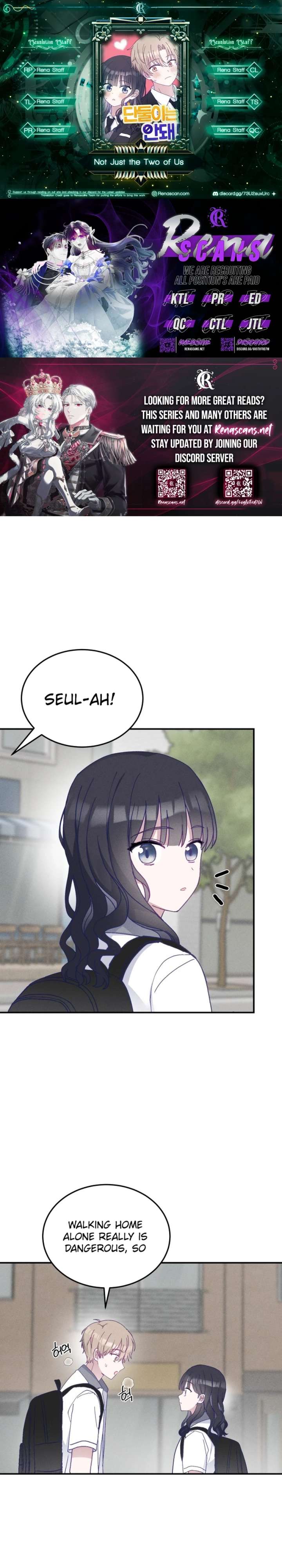 Not Just the Two of Us Chapter 19 - Page 1