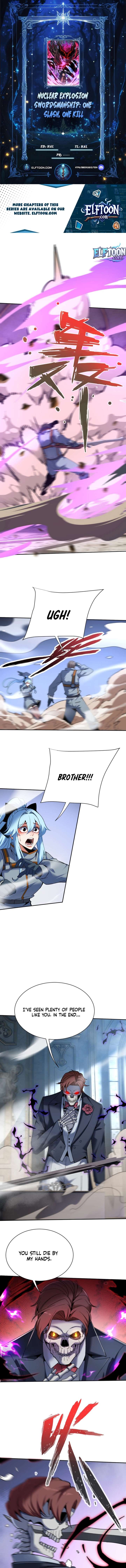 Nuclear Slash Technique: One Hit, One Kill Chapter 37 - Page 1