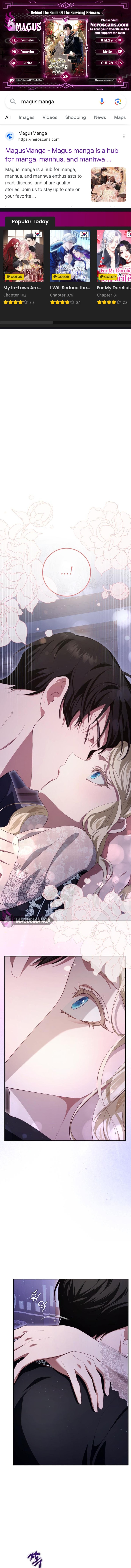 Beneath the Surviving Princess Joyful Facade Chapter 28 - Page 1