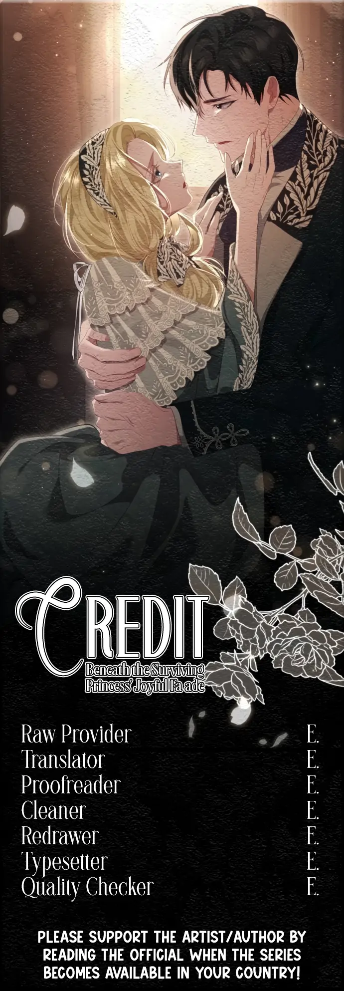 Beneath the Surviving Princess Joyful Facade Chapter 42 - Page 1