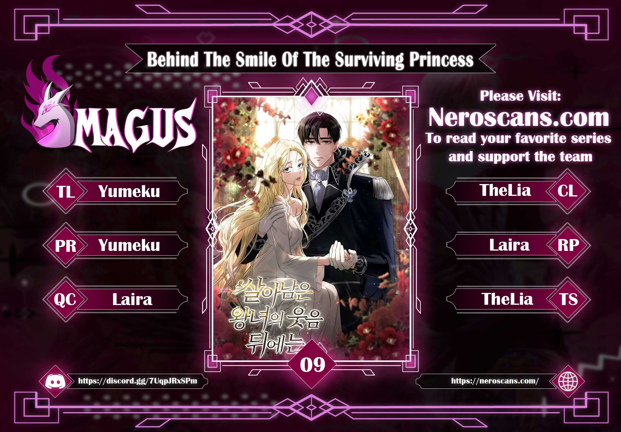 Beneath the Surviving Princess Joyful Facade Chapter 9 - Page 1