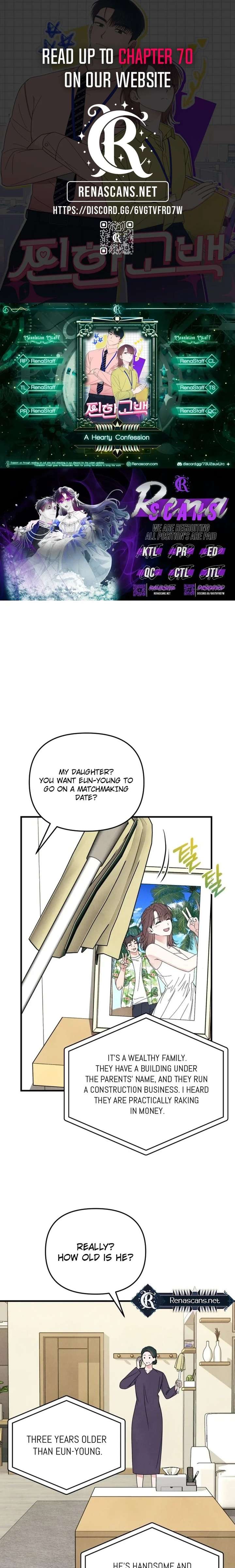 A Hearty Confession Chapter 55 - Page 1