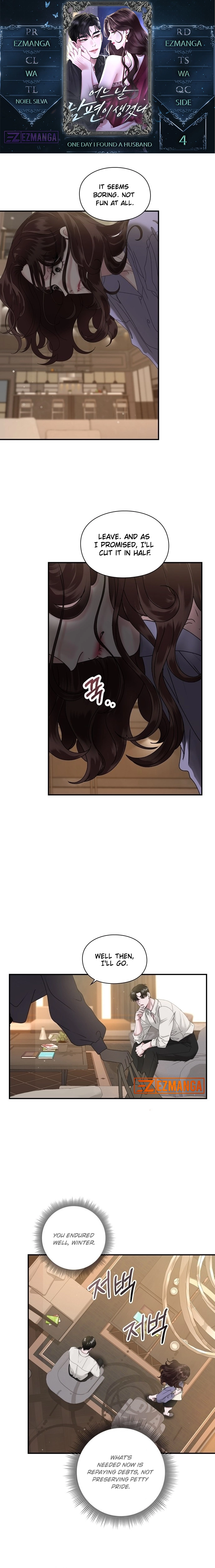 One Day I Found a Husband Chapter 4 - Page 1