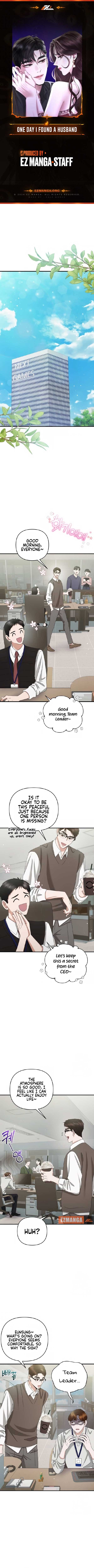 One Day I Found a Husband Chapter 46 - Page 1