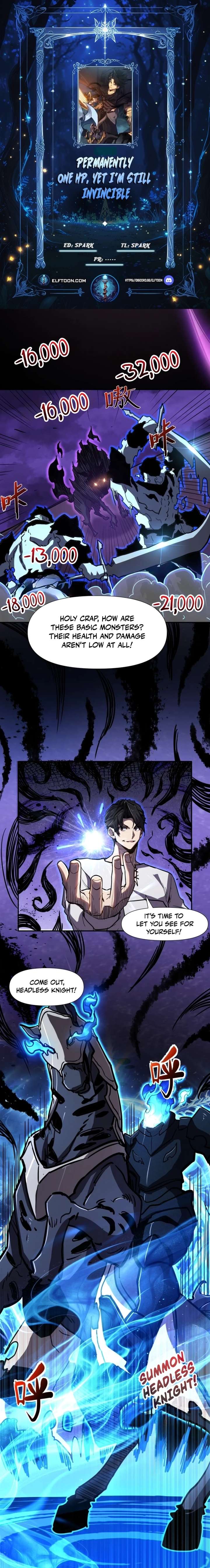 Invincible With Only a Single Point of HP Chapter 21 - Page 1