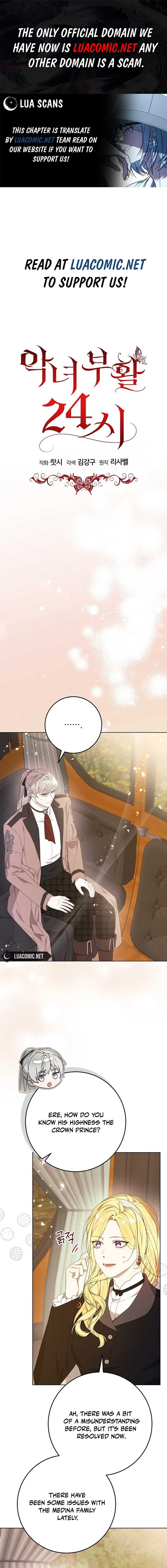 24 Hours Resurrection of the Villainess Chapter 40 - Page 1