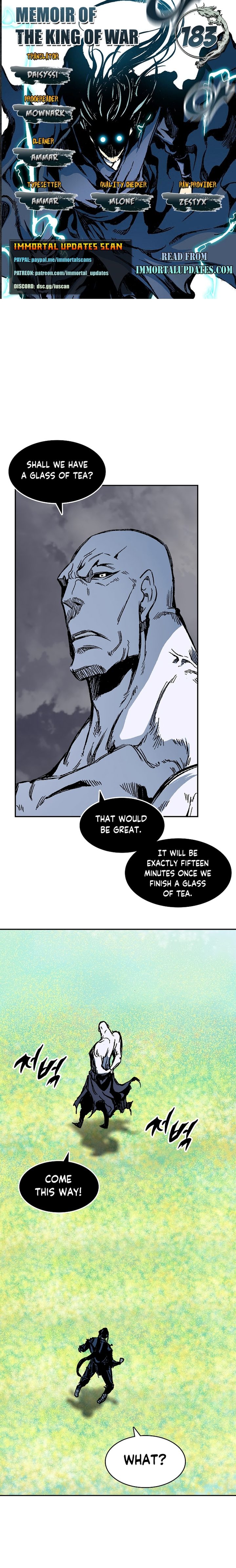 Memoir Of The God Of War Chapter 183 - Page 1