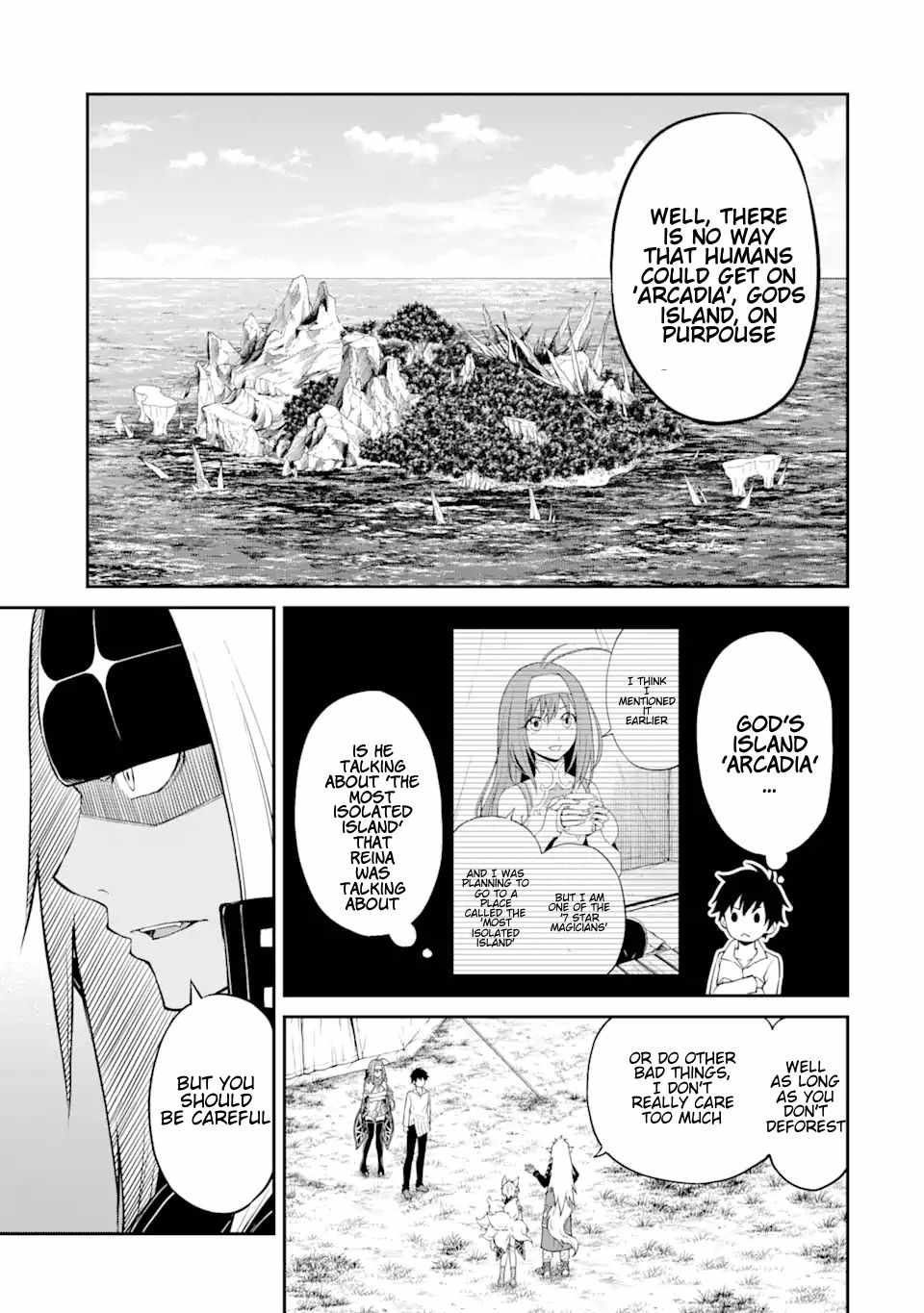 I Was Reincarnated on an Island Where the Strongest Species Live So I Will Enjoy a Peaceful Life on This Island Chapter 3.1 - Page 7